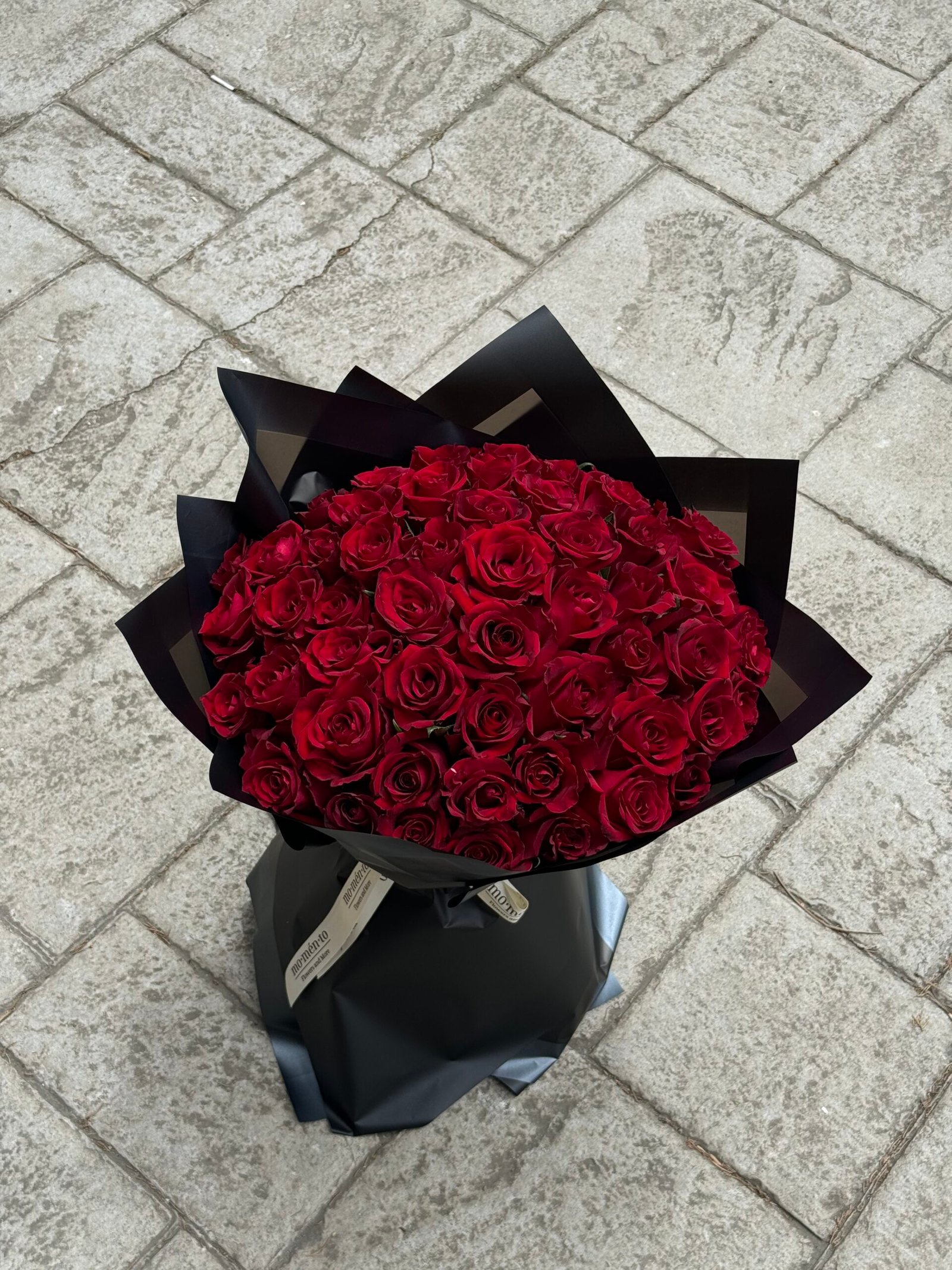 50 Kırmızı Gül Buketi